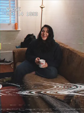 VHS Paused Frame