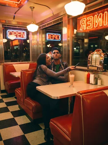 Diner Date Flashback