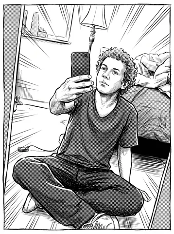 Manga Panel Portrait