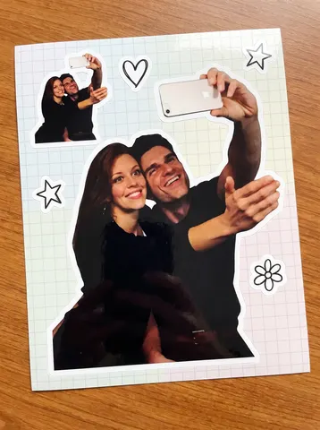 Couple Sticker Sheet