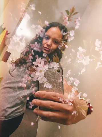 Double Exposure Portrait