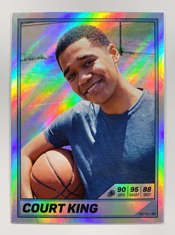 Holographic Trading Card