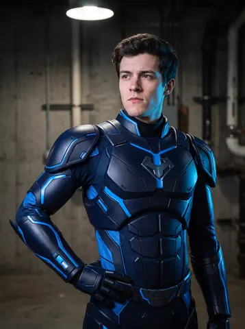Armored Hero Portrait