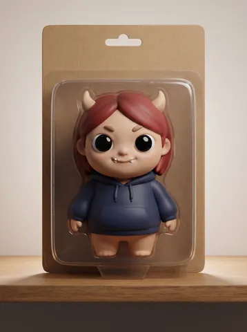 Ugly-Cute Vinyl Monster Toy