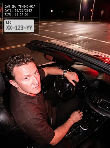 Traffic Light Camera Flash
