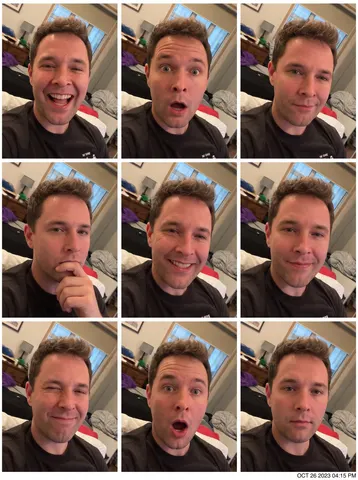 Expression Grid Portrait
