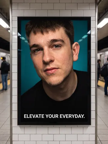 Subway Ad Portrait