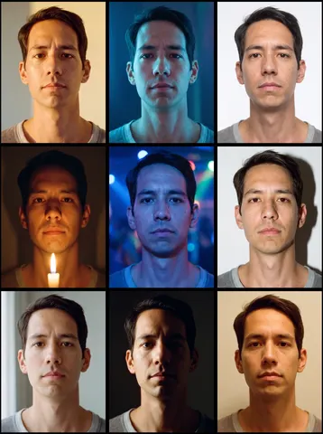 Nine Lights Grid