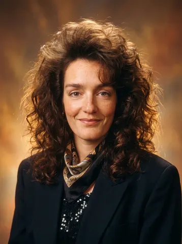 Big Hair Perm Glamour Shot