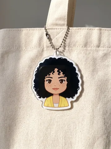Acrylic Keychain Charm